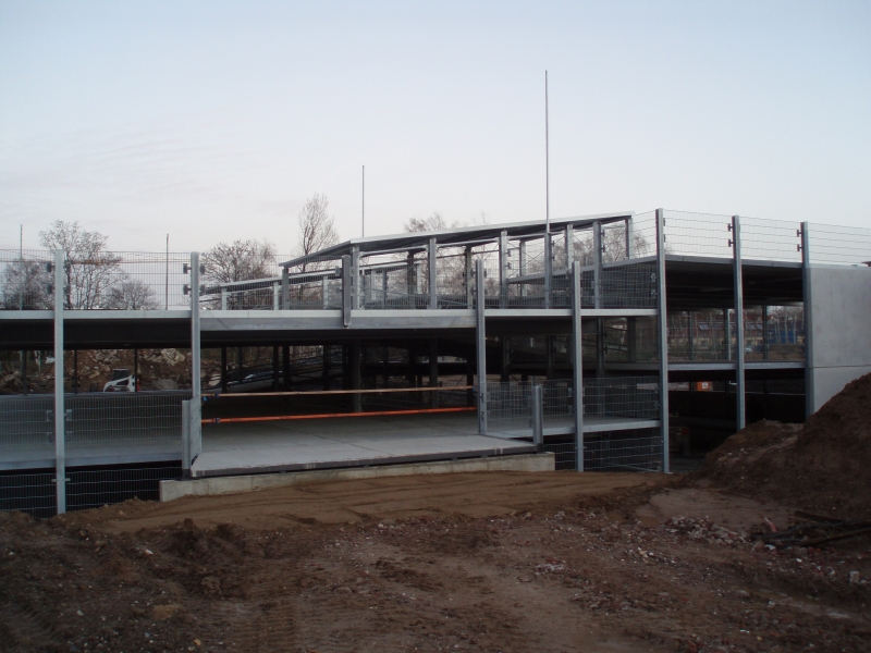 Parkhaus Stellwerk Köln: Neubau eines Parkhauses