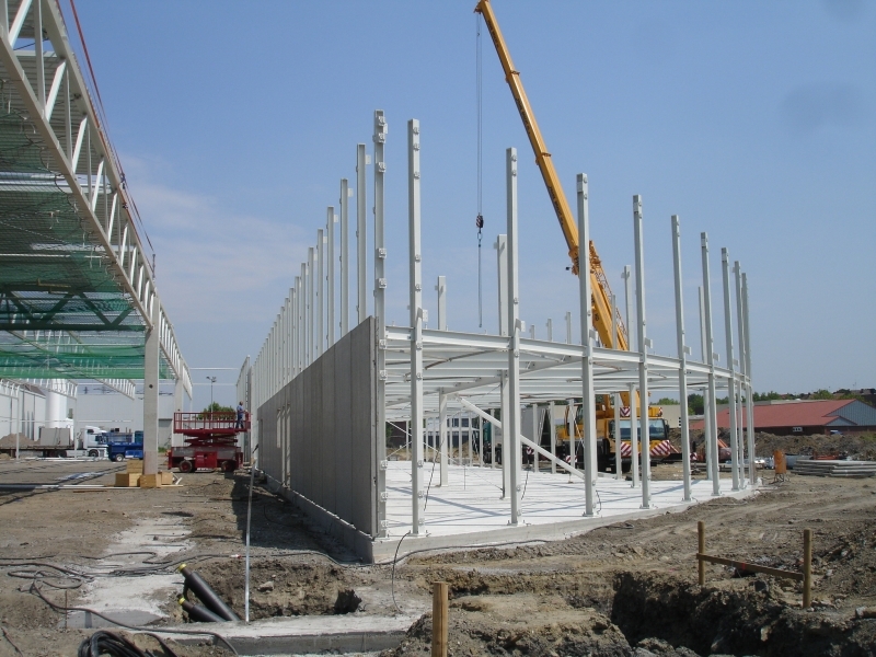 Scheuten Solar: Neubau einer Produktionshalle mit Verwaltungsgebäude